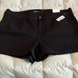 Old Navy Women's Black Jean Shorts